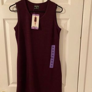 Burgundy Dress